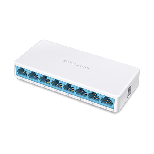 Switch Mercusys MS108, 8 Puertos Ethernet 10/100Mbps, 1.6 Gbit/s, Blanco