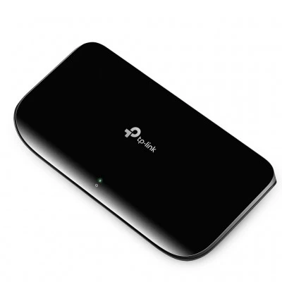 Switch TP-LINK TL-SG1008D 8 puertos Gigabit Ethernet 10/100/1000 Mbps ideal para escritorio No administrable