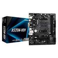 Tarjeta Madre ASRock Micro ATX A520M-HDV, S-AM4, AMD A520, HDMI, 64GB DDR4 para AMD ― No es Compatible con Ryzen 5 3400G y Ryzen 3 3200G