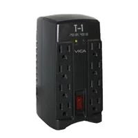Regulador Vica Electrónico T-1 Voltaje 750VA/400W 8 Contactos Indicadores LED