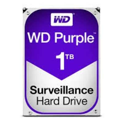 Disco Duro para Videovigilancia Western Digital WD Purple 3.5", 1TB, SATA III, 6 Gbit/s, 5400RPM, 64MB Caché, WD10PURZ