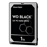 Disco Duro Western Digital Black 1 Tb, Serial Ata Iii, 7200 Rpm, Cache 64 Mb, 2.5", Computadora Portátil