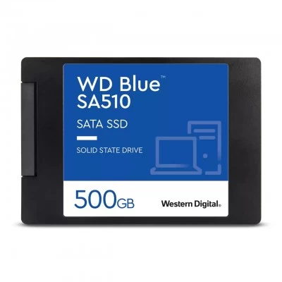 SSD Western Digital Blue SA510 500 GB, 2.5 pulgadas, Serial ATA III 6 Gbit/s, Lectura 560 MB/s, Escritura 510 MB/s