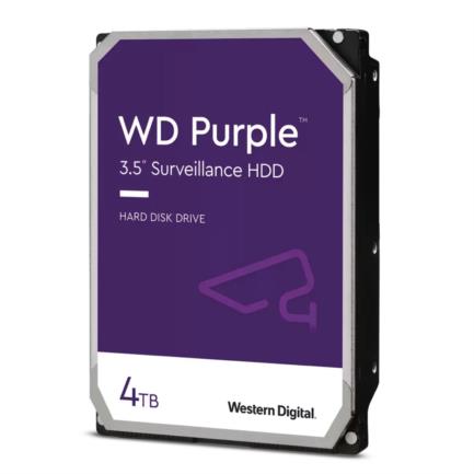 Disco Duro Western Digital Purple 4TB, SATA III, 6 Gbit/s, 3.5", VideoVigilancia