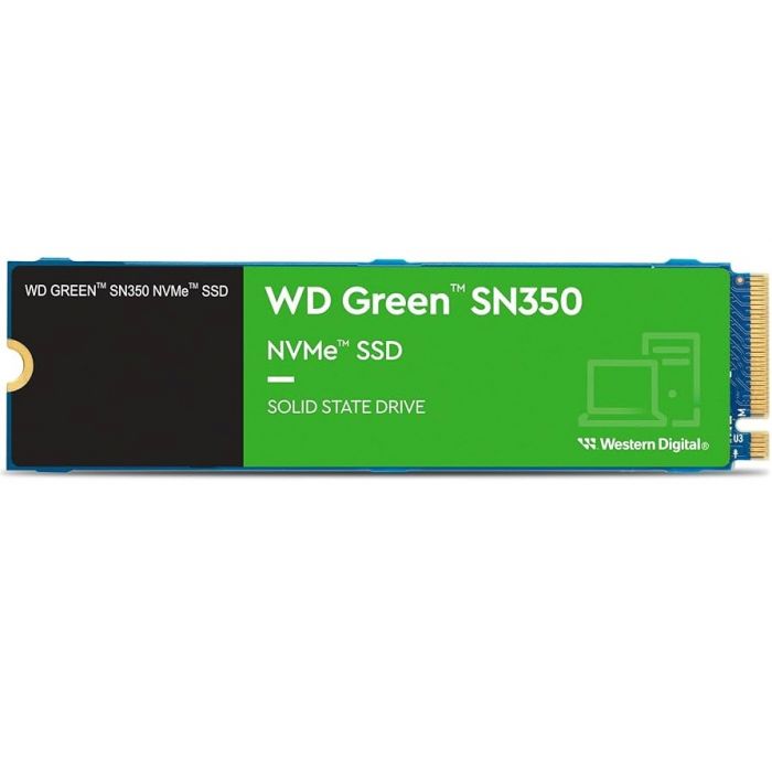 SSD Western Digital Green SN350 250GB, M.2, PCI Express 3.0 Lectura 2400 MB/s, Escritura 3500 MB/s