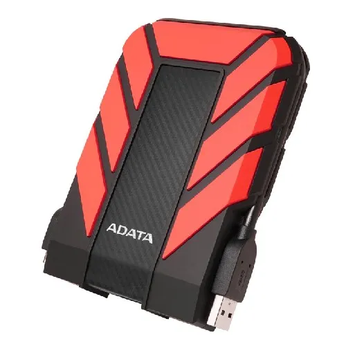 Disco Duro Externo Adata Ahd710p 1tu31 Crd 1 Tb Hdd Rojo Usb 3 1