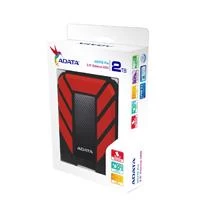 Disco Duro Externo Adata HD710 Pro 2.5", 2TB, USB 3.0, Negro/Rojo, A Prueba de Agua y Golpes - para Mac/PC