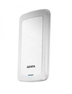 Disco Duro Externo ADATA AHV300 1TB, 2.5", Usb 3.1, Slim, Color Blanco