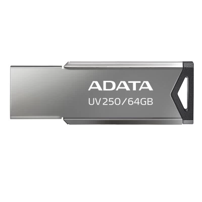 Memoria Usb ADATA UV250, 64GB, USB 2.0, Plata