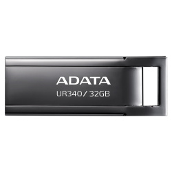 Memoria usb ADATA Royal UR340, 32GB, USB tipo A, 3.2 Gen 1, Color Negro