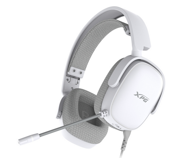 XPG Audífonos Gamer Precog S, Alámbrico, 1.3 Metros, 3.5mm, Blanco
