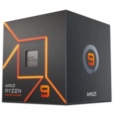 AMD Ryzen 9, AMD Ryzen 9 7900 RADEON GRAPHICS AM5, Enchufe AM5, 5 nm, 3.7 GHz, 5.4 GHz, 76 MB Cache