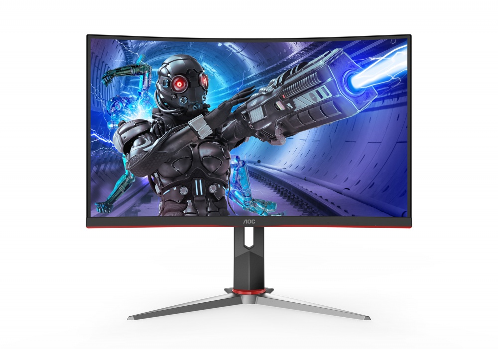 Monitor Gaming AOC C27G2 Curvo 27", 165Hz, Full HD, Curvo, Negro/Rojo