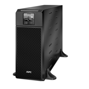 Apc smart-ups srt 6000va - ups - ca 208 v - 6000 vatios - 6000 va - ethernet 10/100, usb - conectores de salida: 13 - negro