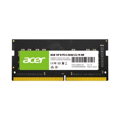 Memoria RAM Acer SD100 DDR4, 3200MHz, 8GB, CL22, SO-DIMM