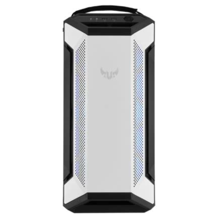 Gabinete ASUS TUF Gaming GT501 con Ventana RGB, Midi Tower, ATX/EATX/micro ATX/Mini-ITX, USB 3.1, sin Fuente, 4 Ventiladores Instalados (3x RGB), Blanco