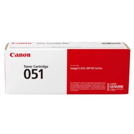 Toner CANON 051 Rendimiento de 1700 Paginas.