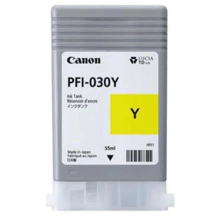 Cartucho Canon PFI-030 Amarillo, 55ml
