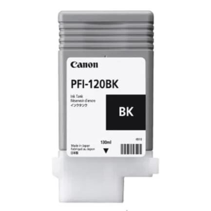 Tinta canon pfi-120 bk 130ml color negro