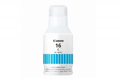 Tanque de Tinta Canon GI-16 Cian, 70ml