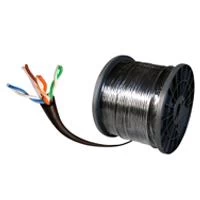 Condumex Bobina de Cable Cat6 UTP, 305 Metros, Negro