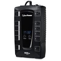 No break CyberPower AVRG900LCD, 480W, 900VA 12 contactos, RJ11, USB 2.0