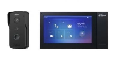 Dahua Kit Videoportero KTP02 incluye Frente de Calle, Monitor y Switch PoE