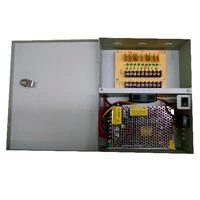 Fuente de Poder Saxxon de 12 vcd, 20 Amperes, Para 9 Camaras, 2.2 Amperes por Canal