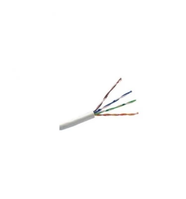 Saxxon Bobina de Cable Cat6 UTP, 305 Metros, Blanco