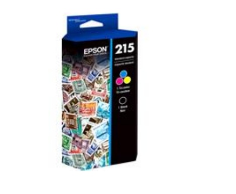 Cartucho Epson 215 Tricolor, 200ml, 250 Páginas