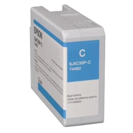 Epson Cartucho SJIC35P Cian, para ColorWorks C6000, C13T44B220