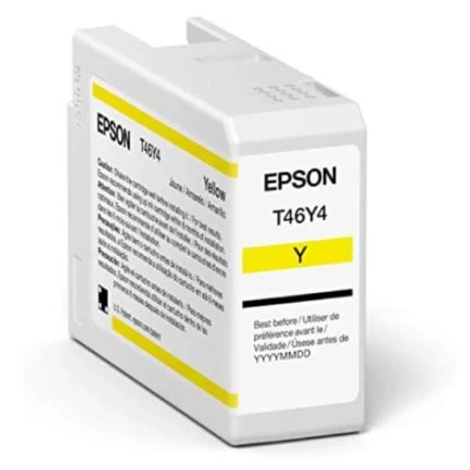 Tinta epson ultrachrome pro10 t46y 50ml color amarillo