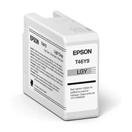 Tinta epson ultrachrome pro10 t46y 50ml color gris claro