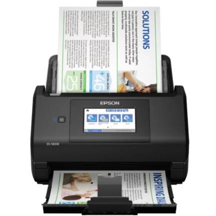Epson workforce es-580w - escáner de documentos - sensor de imagen de contacto (cis) - a dos caras - legal - 600 ppp x 600 ppp - hasta 35 ppm (mono) / hasta 35 ppm (color) - alimentador aut