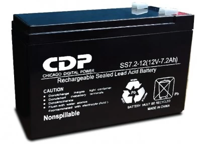 CDP - Batería de Reemplazo para No Break SS7-12, 12V, 7000mAh