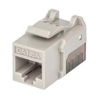 Intellinet Jack de Red Cat6a, UTP, RJ-45, Gris
