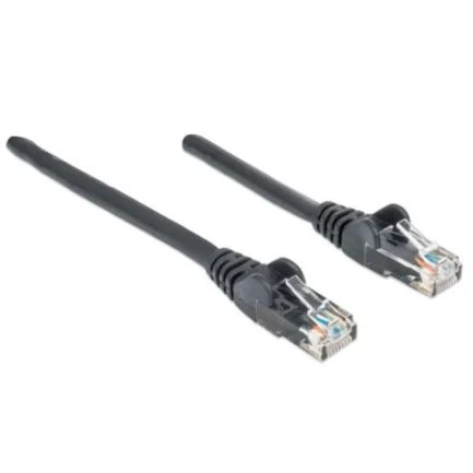Cable intellinet red cat6 utp rj45 m-m 0.5m color negro