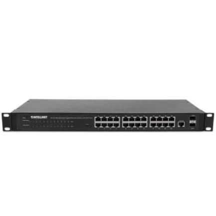 Switch gb 24 ptos 19 admin + 2 sfp intellinet 560917