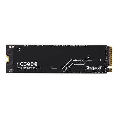SSD Kingston KC3000 NVMe, 512GB, PCIe 4.0, M.2, Lectura 7000 MB/s, Escritura 6000 MB/s