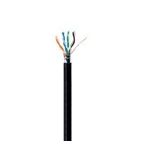 Condumex 66545742,3003489 Bobina De Cable Exterior/interior Cat5e Utp Sin Gel 100% Cobre 24 Awg 305 Mts Color Negro
