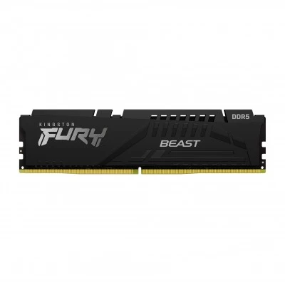 Memoria RAM Kingston Fury Beast Black, 16GB, DDR5, 5200MHz, CL40, XMP