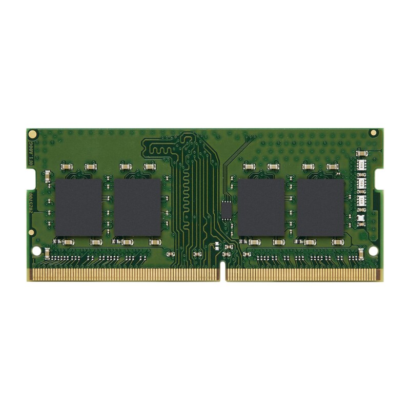 Memoria RAM Kingston ValueRAM DDR4, 3200MHz, 8GB, No-ECC, CL22, SO-DIMM, KVR32S22S8/8, Verde