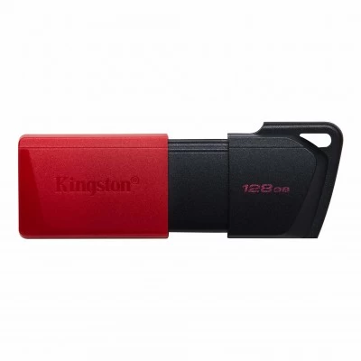 Memoria usb Kingston DataTraveler Exodia M 128GB USB tipo A, 3.2, Color Negro, Rojo