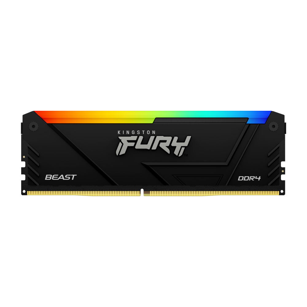 Memoria ram Kingston FURY Beast RGB 8GB DDR4, 3600 MHz, 288-pin DIMM
