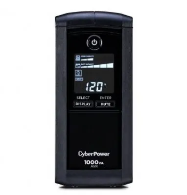 No Break CyberPower 600W, 1000VA, LCD, 6 min de respaldo, 9 Contactos