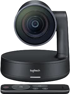 Logitech rally - cámera de conferencias - ptz - color - 3840 x 2160 - 1080p, 4k - motorizado - usb 3.0 - h.264