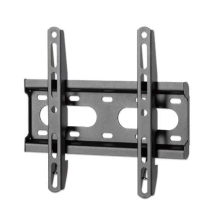 Soporte Manhattan Fijo para TV de 23 a 43 pulgadas, hasta 45 kg, Diseno ultradelgado, Color Negro