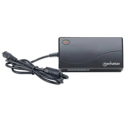 Cargador Universal para Laptop Manhattan, 8 puntas, Voltaje regulable, 70Watts