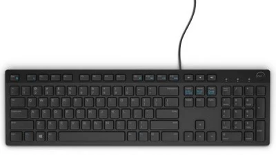 Teclado Alambrico Dell 580-ADRC, Usb, Altura Ajustable, Color Negro