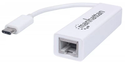 Adaptador usb tipo c a red manhattan 507585